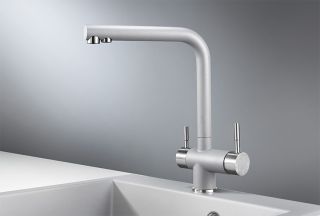 Смеситель Granula для кухни GR-2305 алюминиум